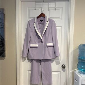 Tahari ASL Lilac Suit Jacket